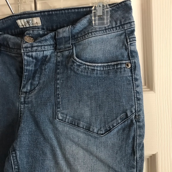 SO 🌻 Blue Jean Crops Size 7 - Picture 2 of 8